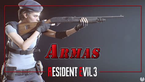 Resident Evil 3 Remake TODAS las armas y cómo conseguirlas