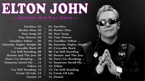 Elton John Greatest Hits Full Album Best Songs Of Elton John 2023