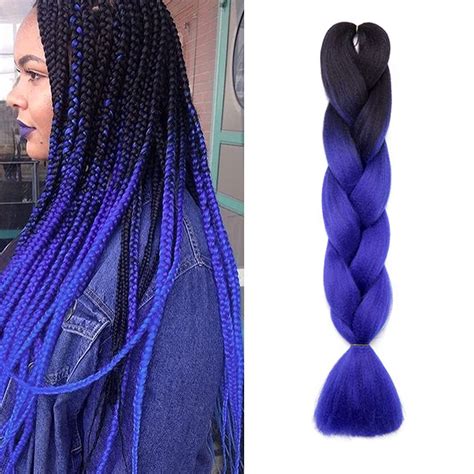 Benehair Ombre Braiding Hair 1 Bundle 24inch Jumbo Braiding Hair Extensions High