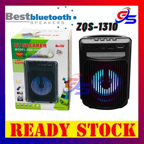 Speaker Zqs Mini Karaoke Bluetooth Speakers Usb Memory Card Fm