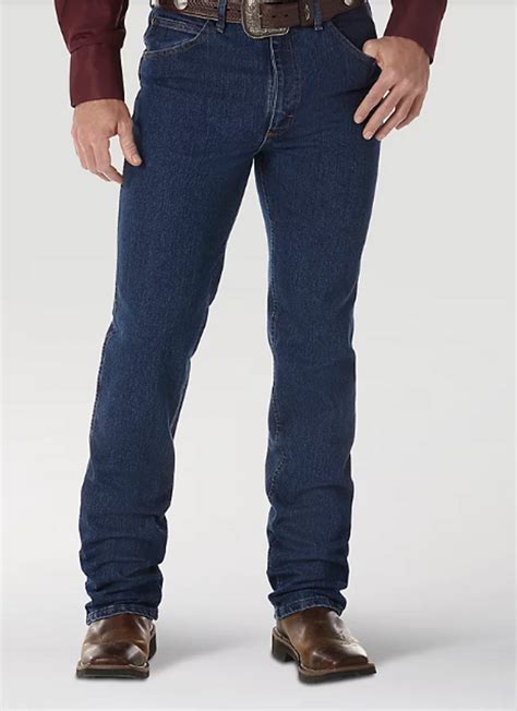 Wrangler® Mens Premium Performance Advanced Comfort Cowboy Cut Slim Fit Jean Ms Wash