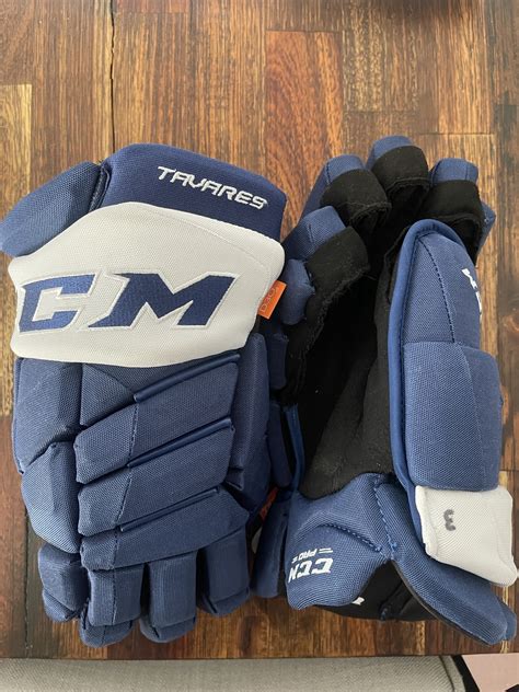 Ccm Jetspeed Ft1 Pro Stock Gloves John Tavares Leafs Sidelineswap