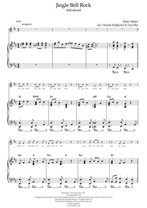 Jingle Bell Rock Pdf Free Sheet Music