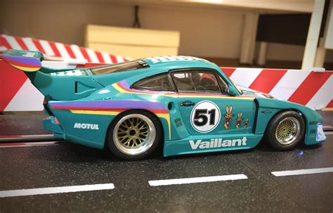 Slotcar Carrera Digital Porsche K Vaillant With Revoslot Rs