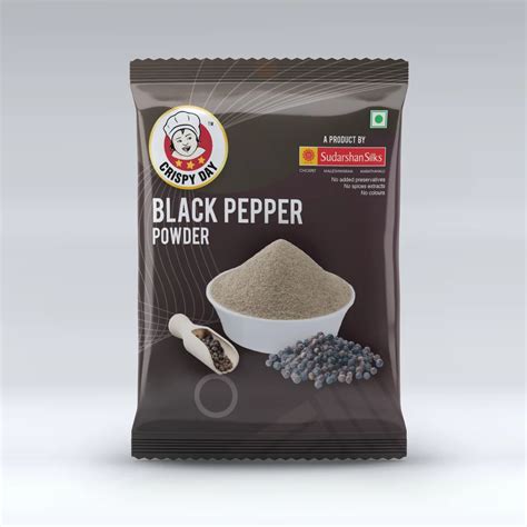 Spicy Variety Tellicherry India Crispy Day Black Pepper Powder