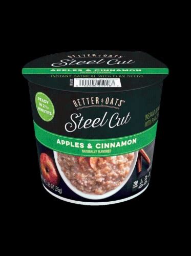 Better Oats™ Steel Cut Maple And Brown Sugar Instant Oatmeal With Flax