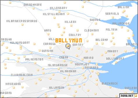 Ballymun (Ireland) map - nona.net