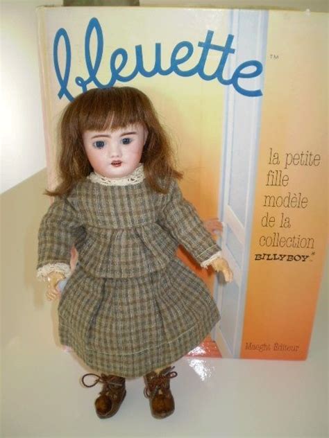 ALL ORIGINAL BLEUETTE DOLL PERIOD 1910 27 CM SFBJ 60 8 0 GL BOOTS