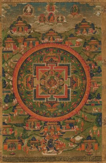 Mandala Of Vasudhara Buddhist Deity Himalayan Art