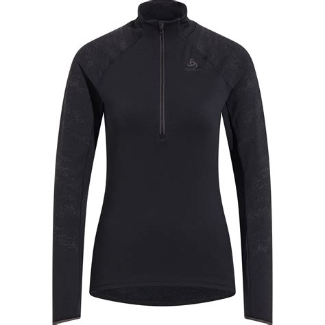 Odlo Zeroweight Ceramiwarm Reflect Midlayer Damen Schwarz BIKE24