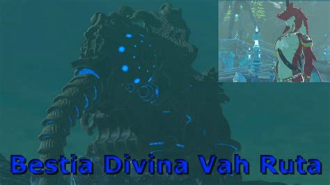 The Legend Of Zelda Breath Of The Wild Bestia Divina Vah Ruta Youtube