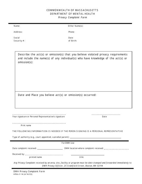 Form Hpaa F 14 Fill Out Sign Online And Download Printable Pdf Massachusetts Templateroller