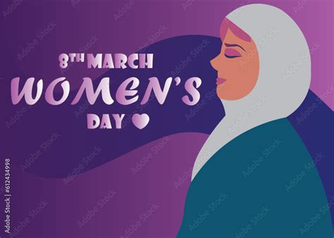 Vettoriale Stock Empowering Womens Day Vector Art Celebrating The