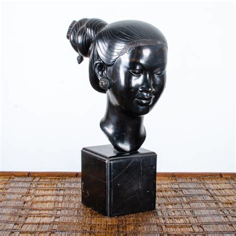 Nguyen Thanh Le Vietnamese Woman In Bronze Sculpture C1950 Chairish