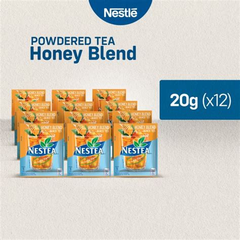 Nestea Honey Blend Iced Tea 25g Pack Of 12 Sachets Lazada PH