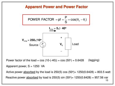 PPT - AC POWER CALCULATION Instantaneous, average and reactive power ...