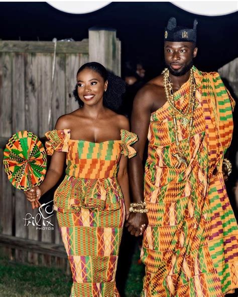 Pin On Traditional Ghana Wedding African Clothing African