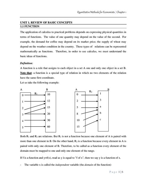 Reviews Of Basic Concepts Rr 11 R R 22 U U N N I I T T 1 1 R R E E V V I I E E W W O O F F