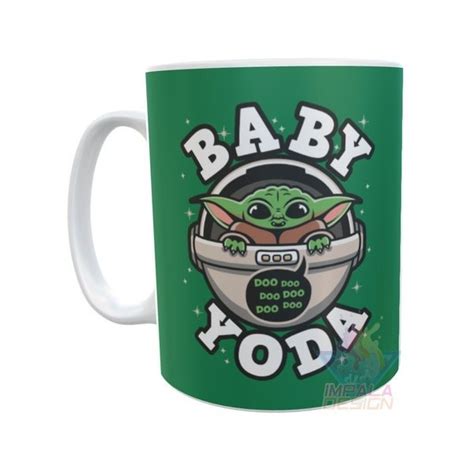 Taza Cer Mica Baby Yoda Stitch Groot Gizmo Chimuelo Mod