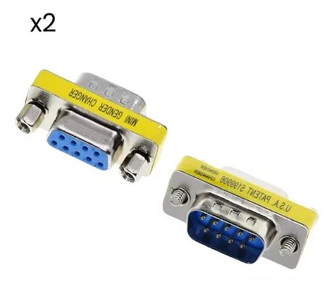 Conector Db9 9 Pines Macho Hembra Adaptador Rs232 Serial Mercadolibre