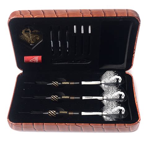 Cuesoul Black Scorpion Gram Steel Tip Brass Darts