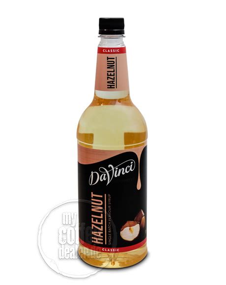 Da Vinci Gourmet Sirup Hazelnut L Pet Mycoffeedealer