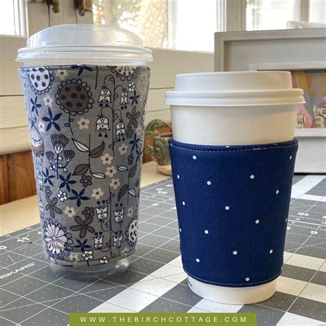 Coffee Cup Cozy Sewing Pattern Maysimsimas