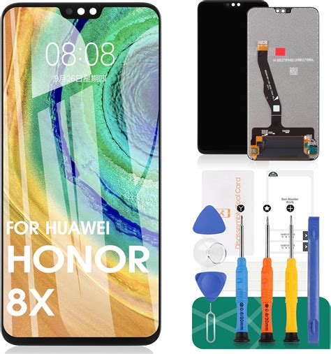 Amazon.com: Screen Replacement for Huawei Honor 8X SN-AL00 JSN-AL00a ...