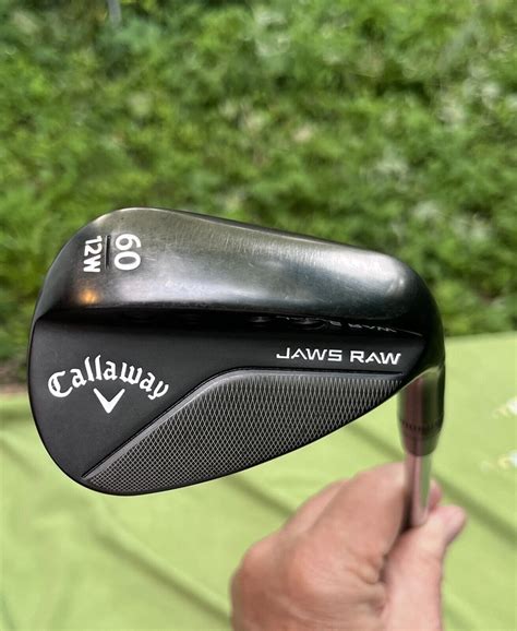 Callaway Jaws Raw Black Plasma Wedge 60 12 W Grind Dynamic Gold