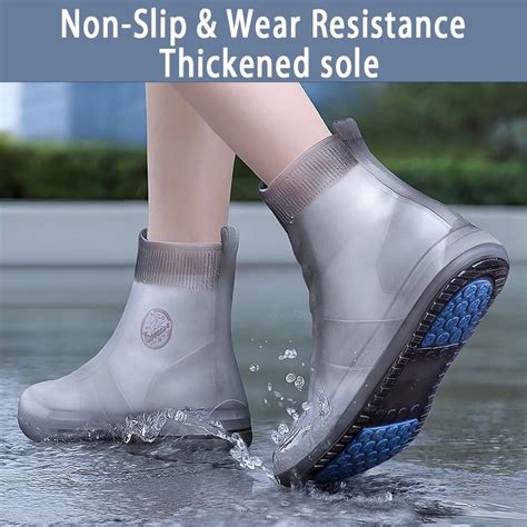 Waterproof Rain Shoes Boots For Man And Women Comfotable Soft Anti