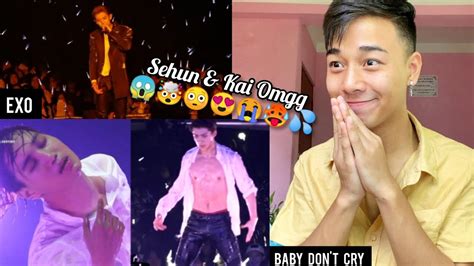 Exo Baby Don T Cry The Exoluxion In Seoul Sehun Kai Dance