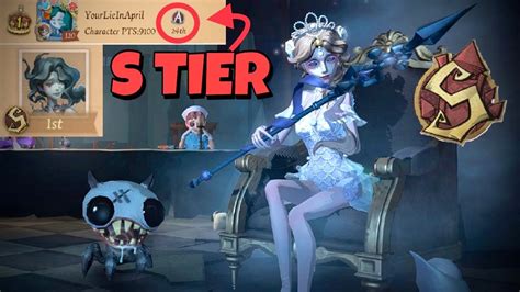 Top 1 Naiad Na Eu Identity V Pro Hunter Gameplay Youtube