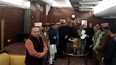 Himachal Assembly 15 BJP MLAs Including Jairam Thakur Expelled