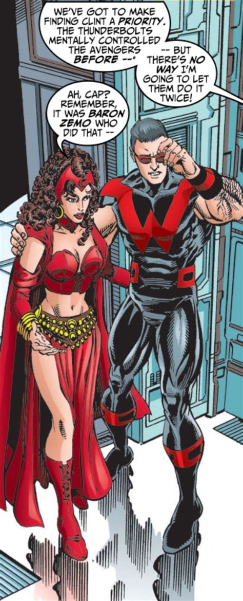 Scarlet Witch Wonder Man Avengers Vol Art By George Perez