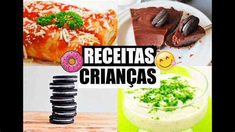 Receitas F Ceis Para Crian As Fazerem Sozinhas Youtube