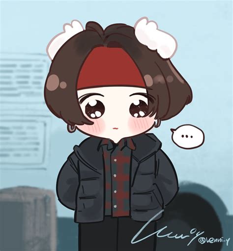 베니🐰💘 On Twitter Bts Fanart Jungkook Fanart Chibi