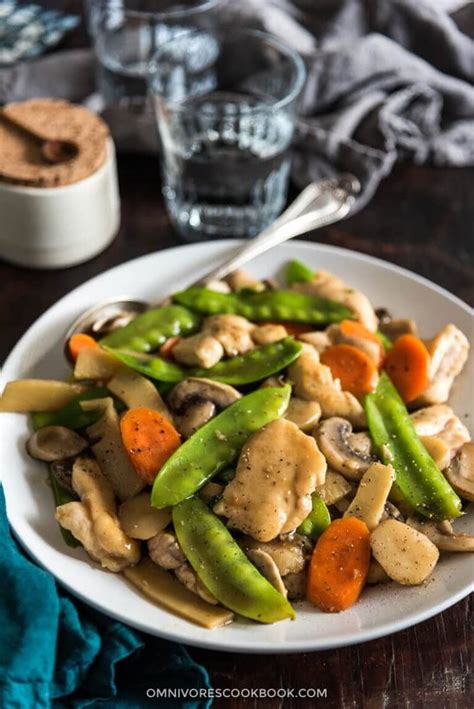 Moo Goo Gai Pan 蘑菇鸡片 Omnivore S Cookbook