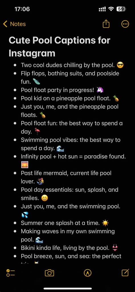 200 Pool Captions For Instagram For Chill Vibes Arvin