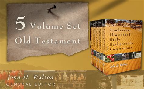 Zondervan Illustrated Bible Backgrounds Commentary Set Old Testament