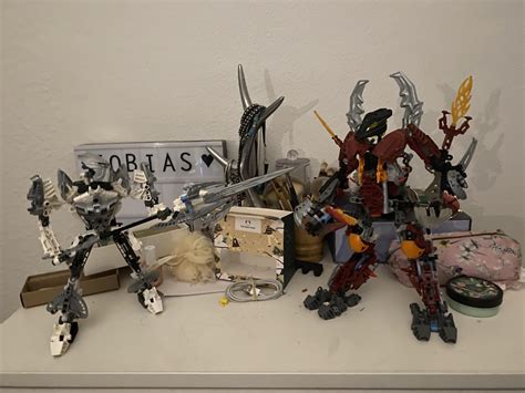 Mata Nui vs the horror that is Makuta Teririx (Teridax and Miserix fusion) : r/bioniclelego