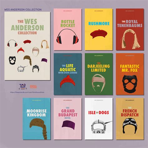 I decided to do a collection of Wes Anderson posters next! : graphic_design