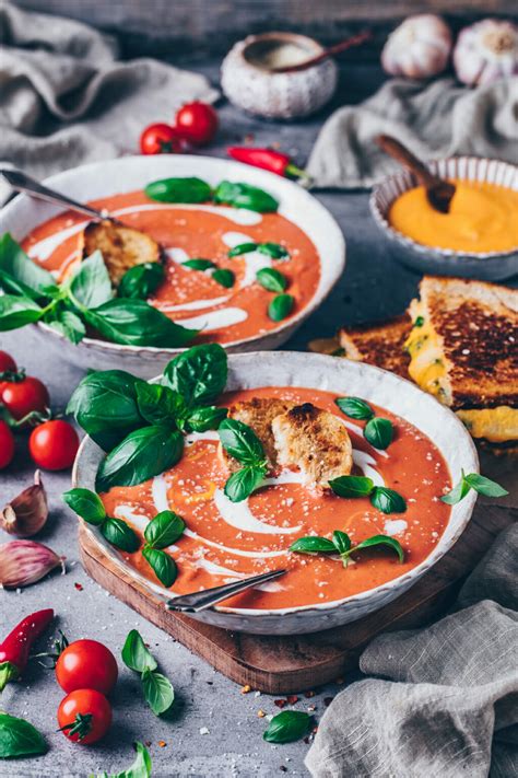 Cremige Tomatensuppe Rezept Vegan Einfach Bianca Zapatka Rezepte