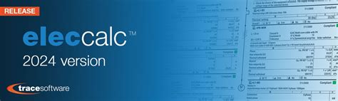 Trace Softwares Elec Calc Features Optimized Calculation Score