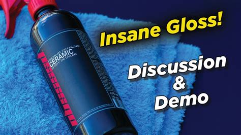 Ceramic Spray Detailer By Obssssd Sky S The Limit Car Care Youtube