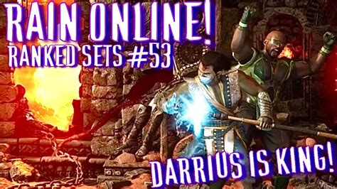 Rain Ranked Sets 53 W Darrius Mortal Kombat 1 Rain Darrius