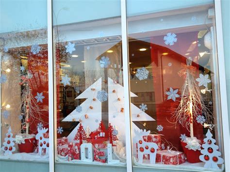 Decoration Vitrine De Magasin Pour Noel Noel