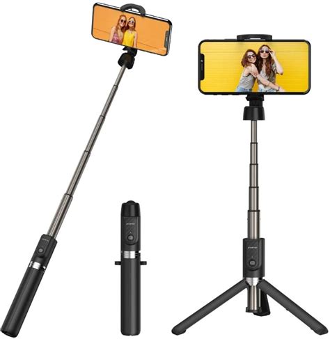 Atumtek Bluetooth Selfie Stick Tripod 360° Rotation Mini Extendable