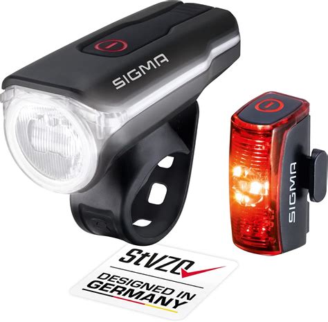 Sigma Sport Led Fahrradlicht Set Aura Und Infinity Stvzo