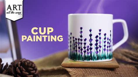 Acrylic Painting | Easy DIY crafts l Mug Painting Ideas | florals l ...