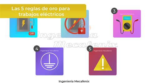 Las Reglas De Oro Para Trabajos El Ctricos